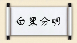 白黑分明