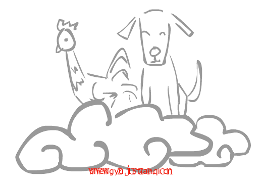 看图猜成语答案:鸡犬升天($info['id'])